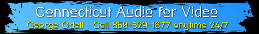 connecticut sound operator op mixer recordist, video sound mixer, audio recording for video, tv sound recordist in Connecticut